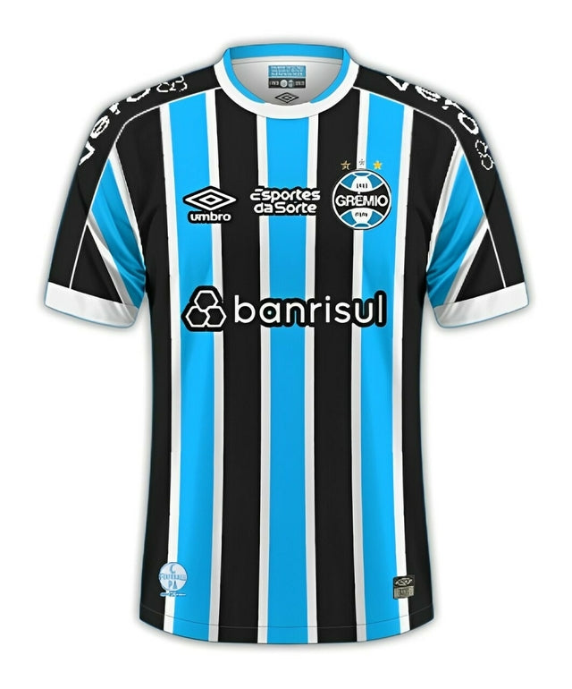 Camisa Grêmio 2023/24 Home (Patrociníos)