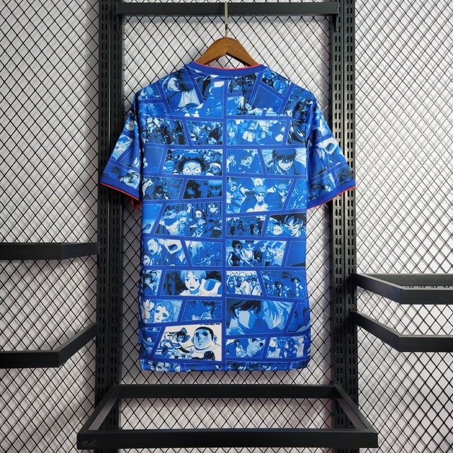 Camisa Seleção Japão Edição Comemorativa 2021 s/n° Torcedor Adidas Masculina - Azul