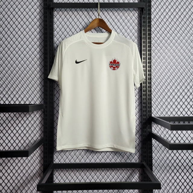 Camisa Canadá Away 2022 s/n° Torcedor Masculina - Branco