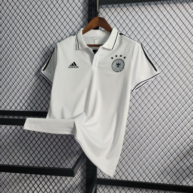 Camisa Polo Alemanha Adidas - Branca