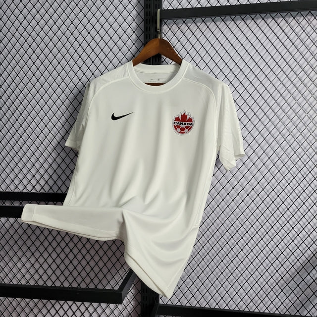 Camisa Canadá Away 2022 s/n° Torcedor Masculina - Branco