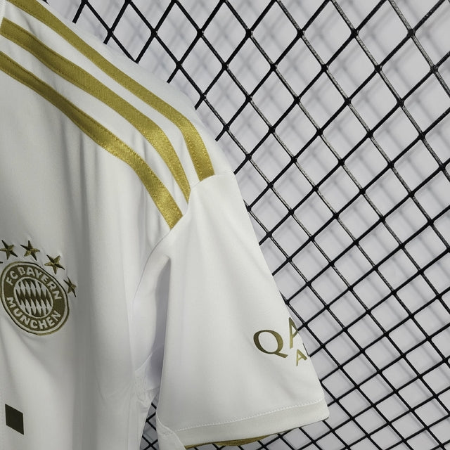 Camisa Bayern de Munique Away 22/23 s/n° Torcedor Adidas Masculina - Branco