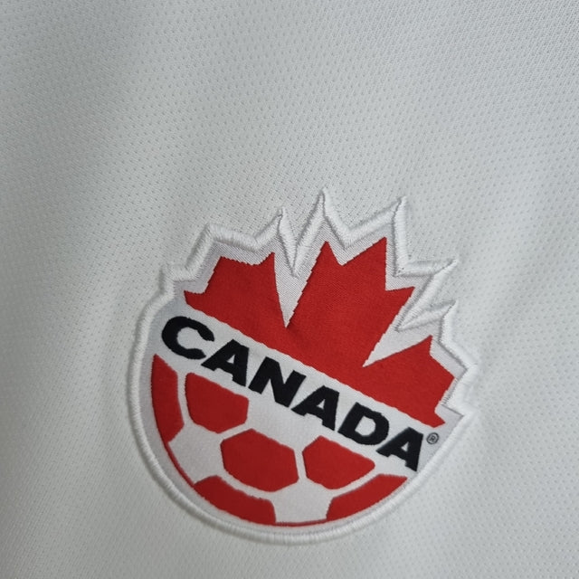 Camisa Canadá Away 2022 s/n° Torcedor Masculina - Branco