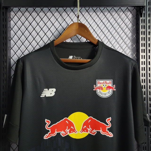 Camisa Red Bull Bragantino Black 22/23 s/n° Torcedor Nike - Preto