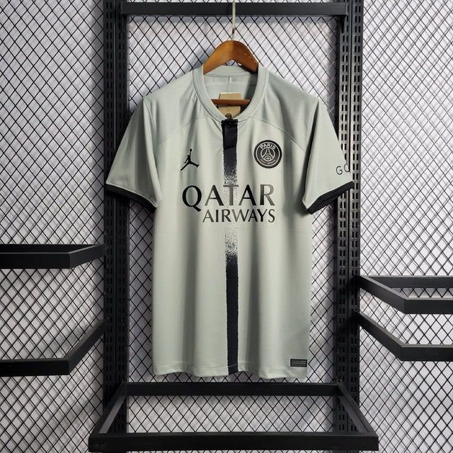 Camisa PSG Away 22/23 s/n° Torcedor Nike Masculina - Cinza